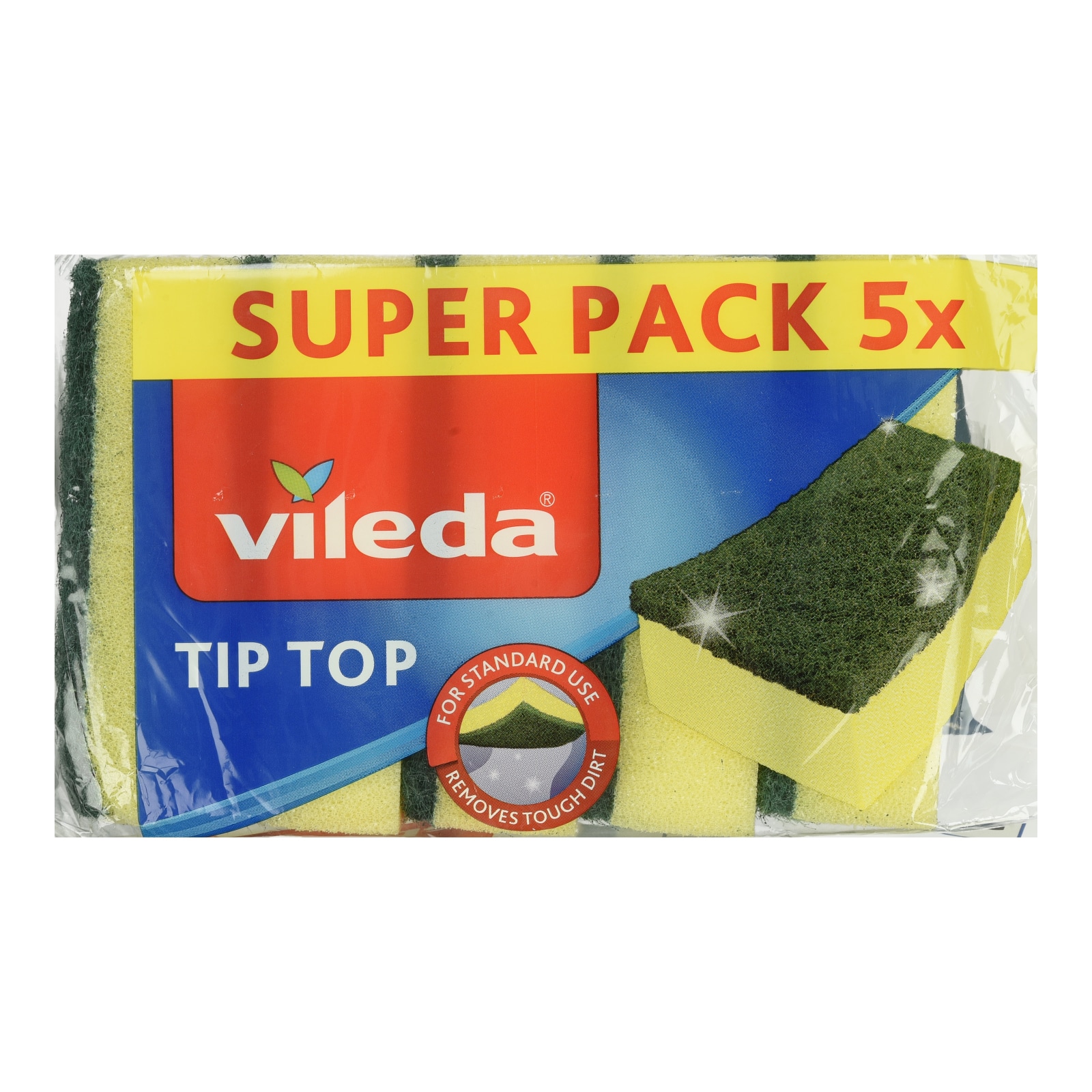 VILEDA Σφουγγαράκια Κουζίνας Tip Top 5 Τεμάχια