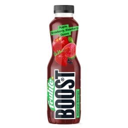 FRULITE | Φρουτοποτό Boost Μήλο Φράουλα Ελντερμπέρι Γκουάβα 500ml