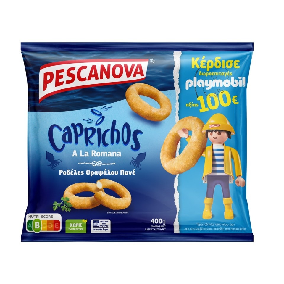 PESCANOVA Ροδέλες Θράψαλο Πανέ 400g