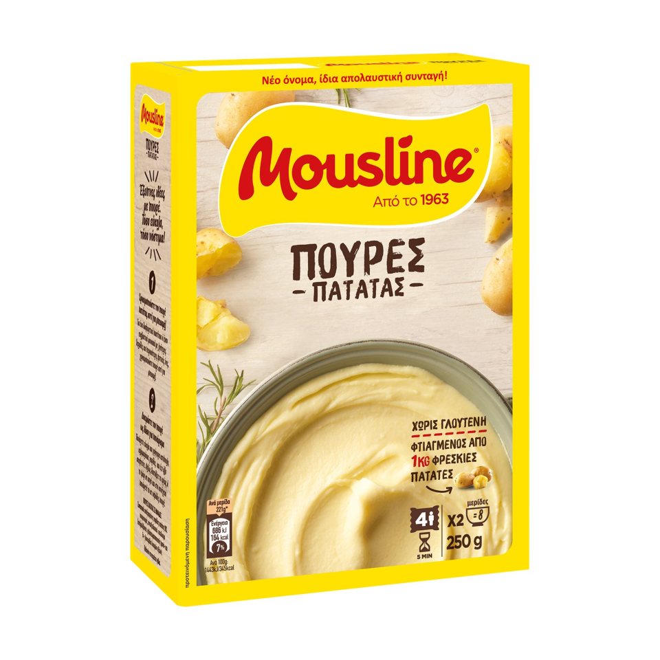 MOUSLINE Πουρές Πατάτας Mousline 250g