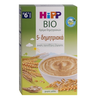 HIPP | Κρέμα 5 Δημητριακών Bio 200g