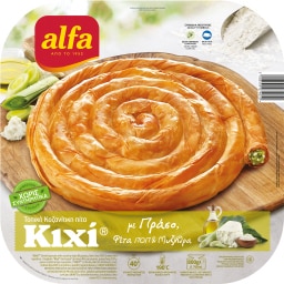 ALFA | Κοζανίτικη Πίτα Κατεψυγμένη Κιχί Πράσο Φέτα 800gr