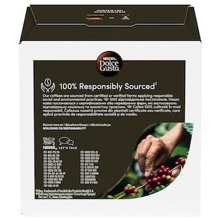 NESCAFE | DOLCE GUSTO | Coffee Capsules Espresso Intenso 128g