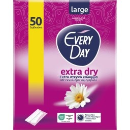 EVERY DAY | Σερβιετάκια Extra Dry Large 50 Τεμάχια
