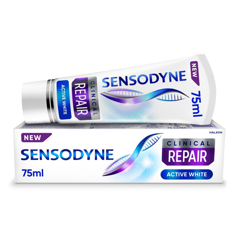 SENSODYNE Οδοντόκρεμα Active White Clinical Repair 75ml