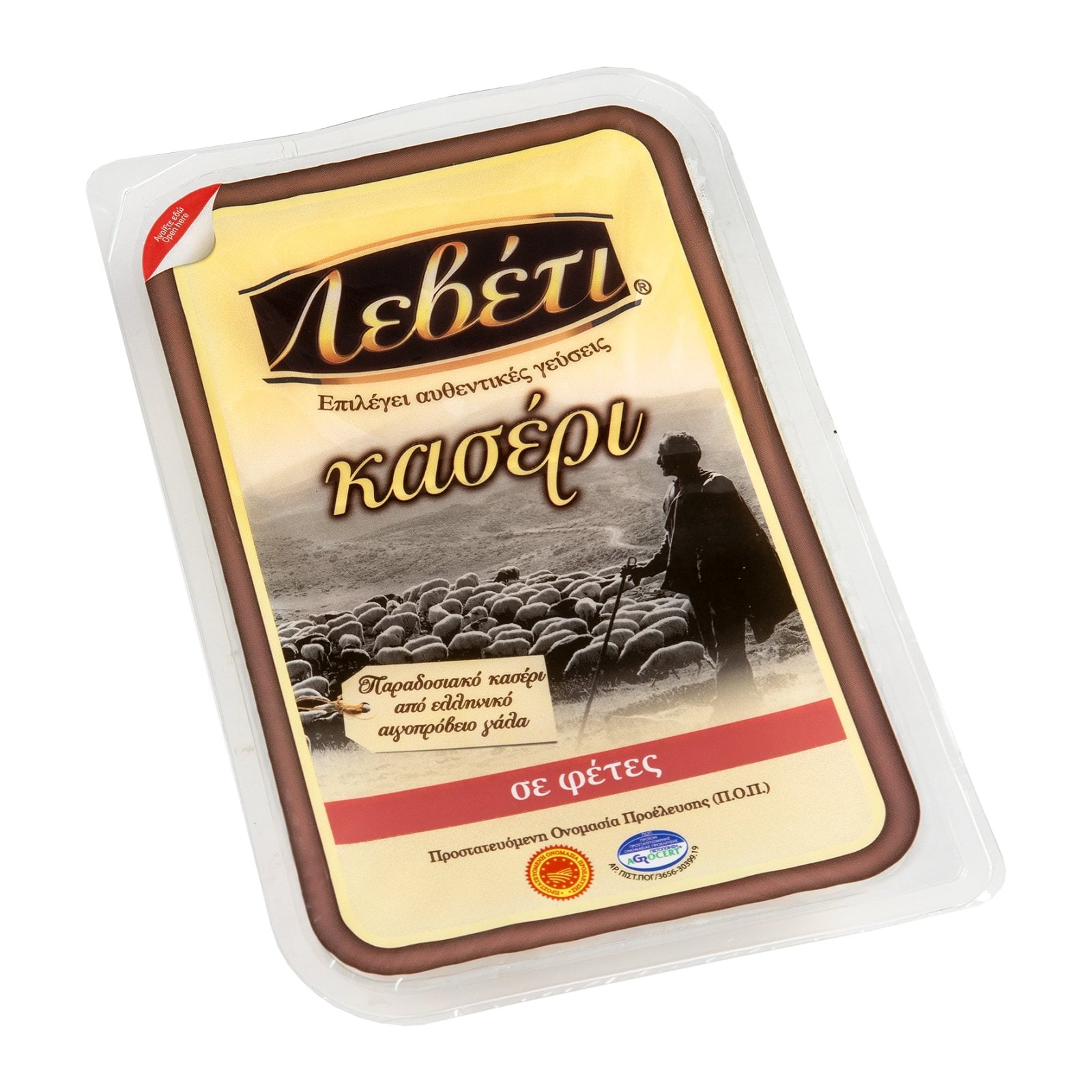 Τυρί Ημίσκληρο Κασέρι ΠΟΠ Φέτες 175g