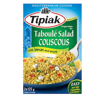 TIPIAK | Ταμπουλέ Κους Κους με Λεμόνι Μέντα 2x125g