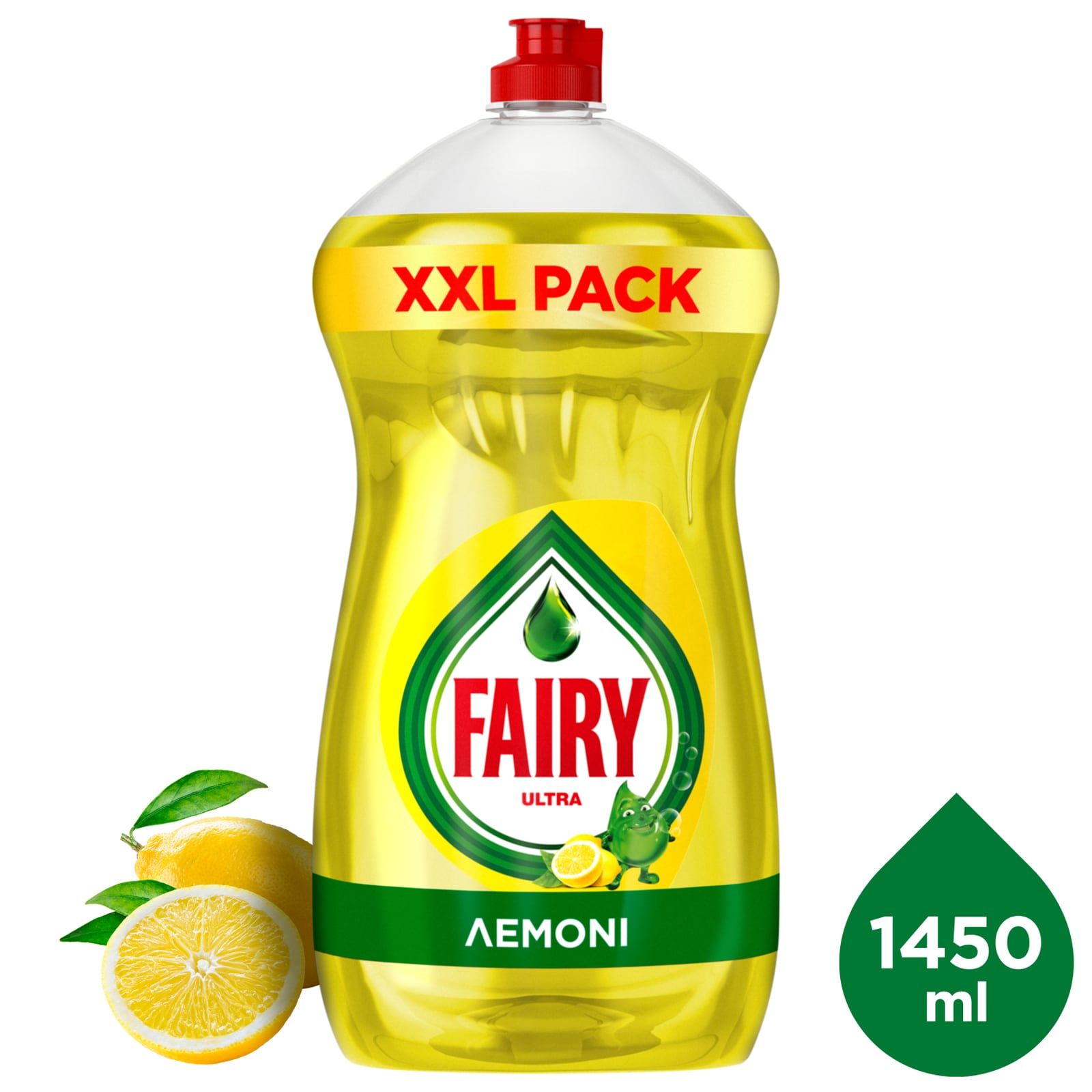 Υγρό Πιάτων Ultra Λεμόνι 1450ml