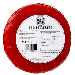 MOUSE HOUSE | Τυρί Red Leicester 190g