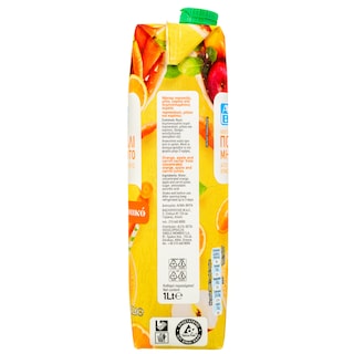 ΑΒ | Χυμός Νέκταρ Πορτοκάλι Μήλο Καρότο 1lt