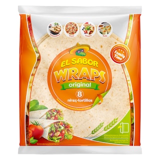 EL SABOR | Πίτες Tortillas Wraps 320g