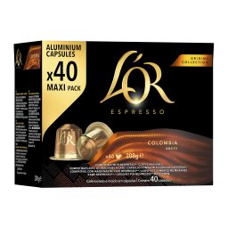 LOR | Κάψουλες Καφέ Espresso Colombia 40x5.2g
