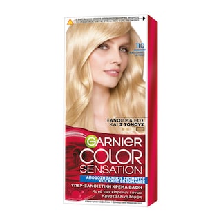 COLOR SENSATION | Βαφή Μαλλιών 110 Κατάξανθο Φυσικό 1 Τεμάχιο