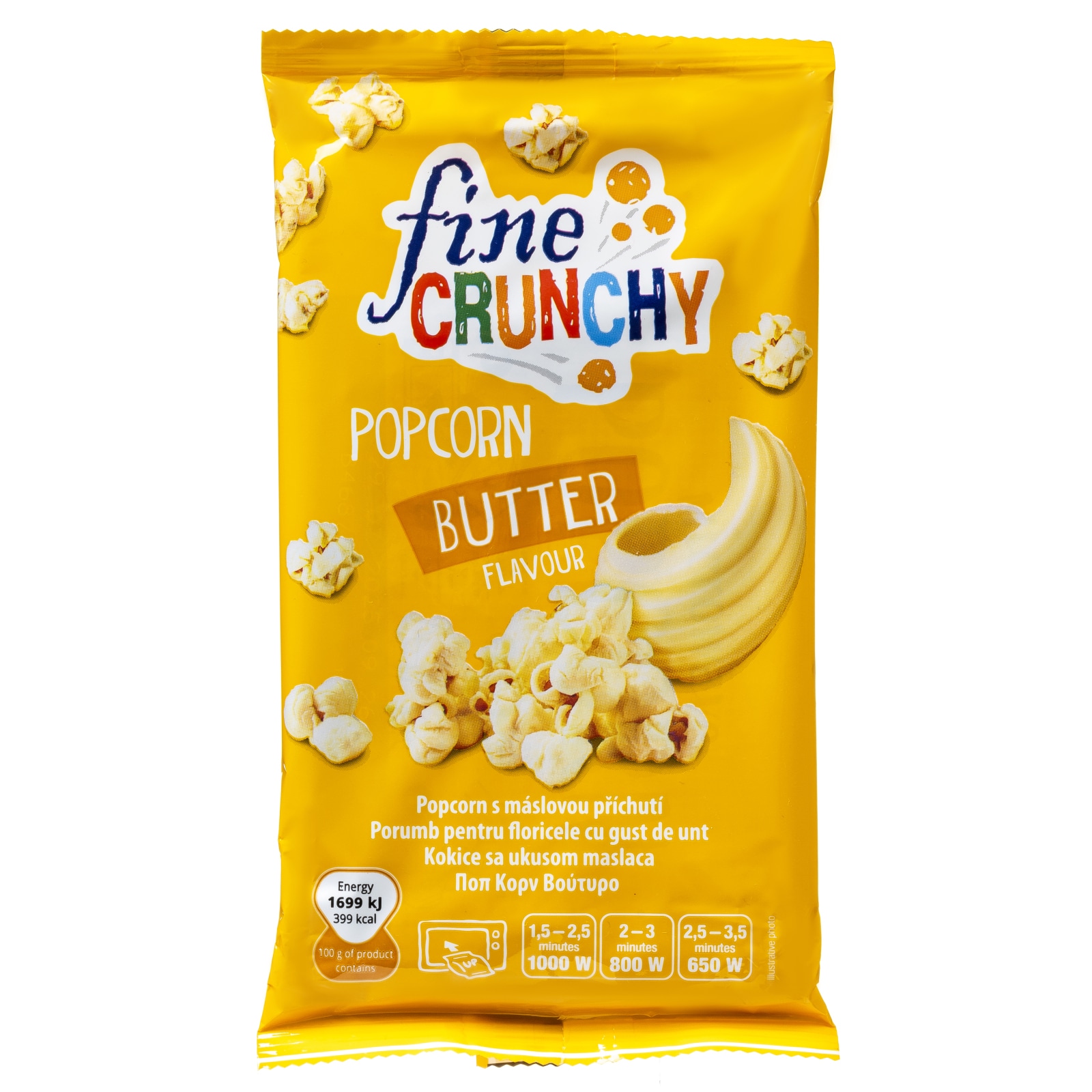 FINE CRUNCHY Ποπ Κορν Βούτυρο 100g