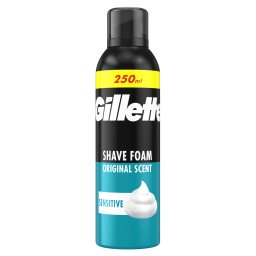 GILLETTE | Αφρός Ξυρίσματος Classic Ευαίσθητες Επιδερμίδες 250ml