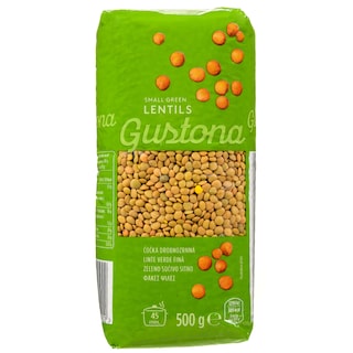 GUSTONA | Φακές Ψιλές Εισαγωγής 500g