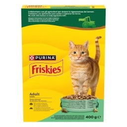 FRISKIES | Ξηρά Τροφή Γάτας Κουνέλι & Κοτόπουλο με Λαχανικά 400g