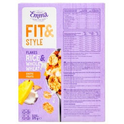 EMMA | Δημητριακά Fit & Style Εξωτικά Φρούτα 375g
