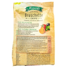 MARETTI | Bruschette Chips Τομάτα Ελιά Ρίγανη 150g