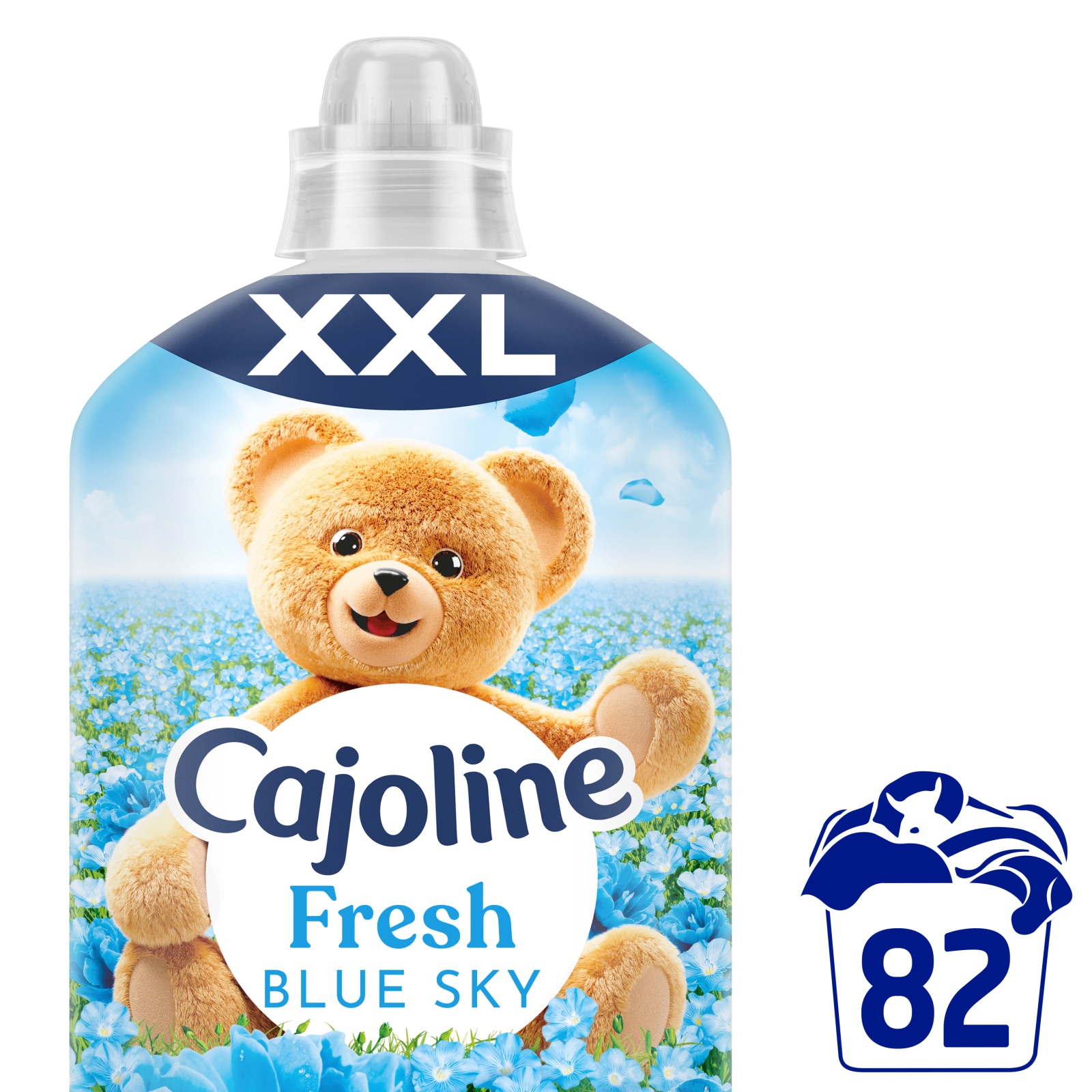 CAJOLINE Συμπυκνωμένο Μαλακτικό Blue Fresh 82 Μεζούρες