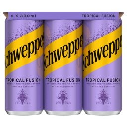 SCHWEPPES | Αναψυκτικό Tropical Fusion 6x330ml