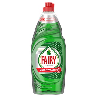 FAIRY | Υγρό Πιάτων Platinum Quickwash Regular 650ml