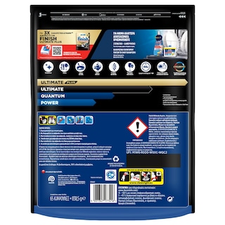 FINISH | Κάψουλες Πλυντηρίου Πιάτων Ultimate Allin1 Λεμόνι 65 Τεμάχια