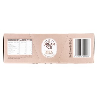 DREAM & CO | Παγωτό Χωνάκι Μαύρο Μπισκότο 6x75g