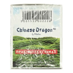 MANDRAS | ΤΣΑΪ ΠΡΑΣΙΝΟ CH.DRAGON 15 ΦΑΚΕΛΑ