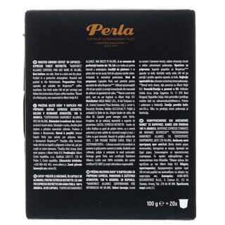 PERLA BEVERAGES | Κάψουλες Καφέ Perla Espresso Ristretto 20x5g