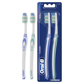 ORAL B | Οδοντόβουρτσα Classic Care 40mm Μέτρια 2 Τεμάχια