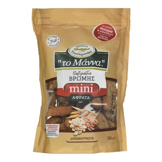 ΜΑΝΝΑ | Παξιμάδια Βρώμης Mini 280g