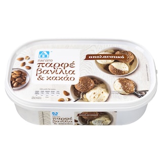 ΑΒ | Παγωτό Παρφέ Βανίλια και Κακάο 750g