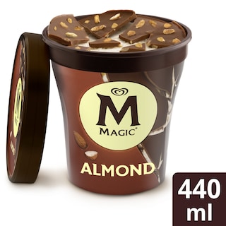 MAGIC | Ice Cream Vanilla Chocolate Almond 440ml
