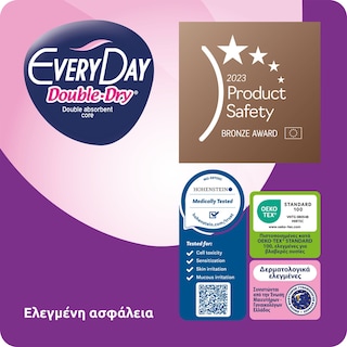 EVERY DAY | Σερβιέτες Doubledry Hyperdry Economy Maxi Night 16 Τεμάχια