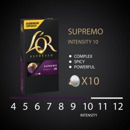 LOR | Κάψουλες Καφέ Espresso Supremo 10x5.2g
