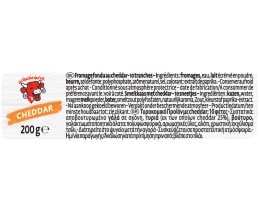 LA VACHE QUI RIT | Processed Cheese Cheddar Slices 200g