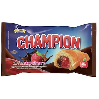 CHAMPION | Κρουασάν Σοκολάτα Φράουλα 70g