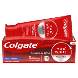 COLGATE | Οδοντόκρεμα Max White Ultra Άμεση Λεύκανση 50ml