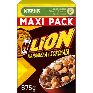 LION | Cereals Whole Grain Caramel Chocolate 675g