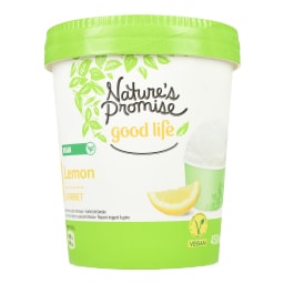NATURE'S PROMISE | Παγωτό Sorbet Lemon 310g