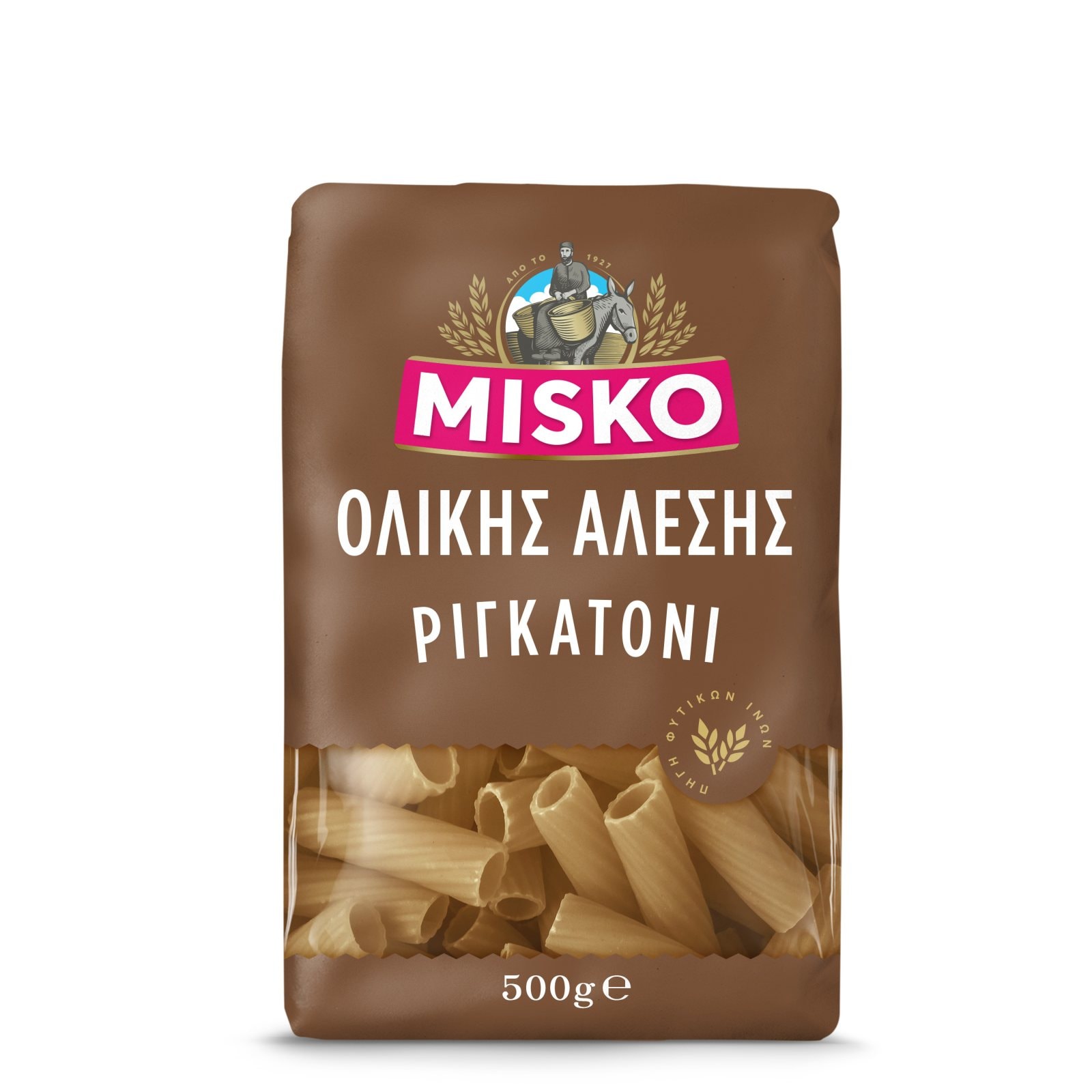 MISKO Μακαρόνι Ριγκατόνι Ολικής Άλεσης 500g