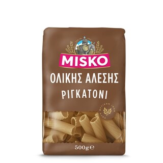 MISKO | Μακαρόνι Ριγκατόνι Ολικής Άλεσης 500g