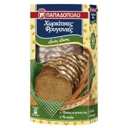 ΠΑΠΑΔΟΠΟΥΛΟΥ | RUSKS WHOLE GRAIN 240 GR