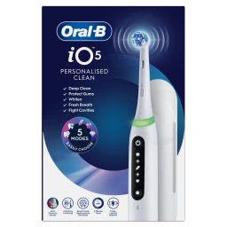 ORAL B | Hλεκτρική Οδοντόβουρτσα iO Series 5 White 1 Τεμάχιο