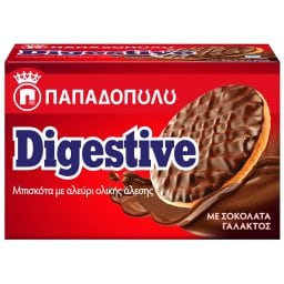 ΠΑΠΑΔΟΠΟΥΛΟΥ | Biscuits Milk Chocolate 200g