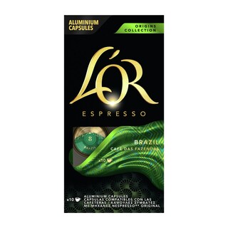 LOR | Κάψουλες Καφέ Espresso Brazil 10x5.2g