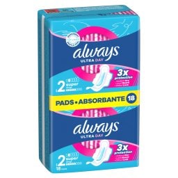 ALWAYS | Σερβιέτες Ultra Day Long Plus 18 Τεμάχια
