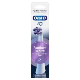 ORAL B | Ανταλλακτικές Κεφαλές iO Radiant White 2 Τεμάχια