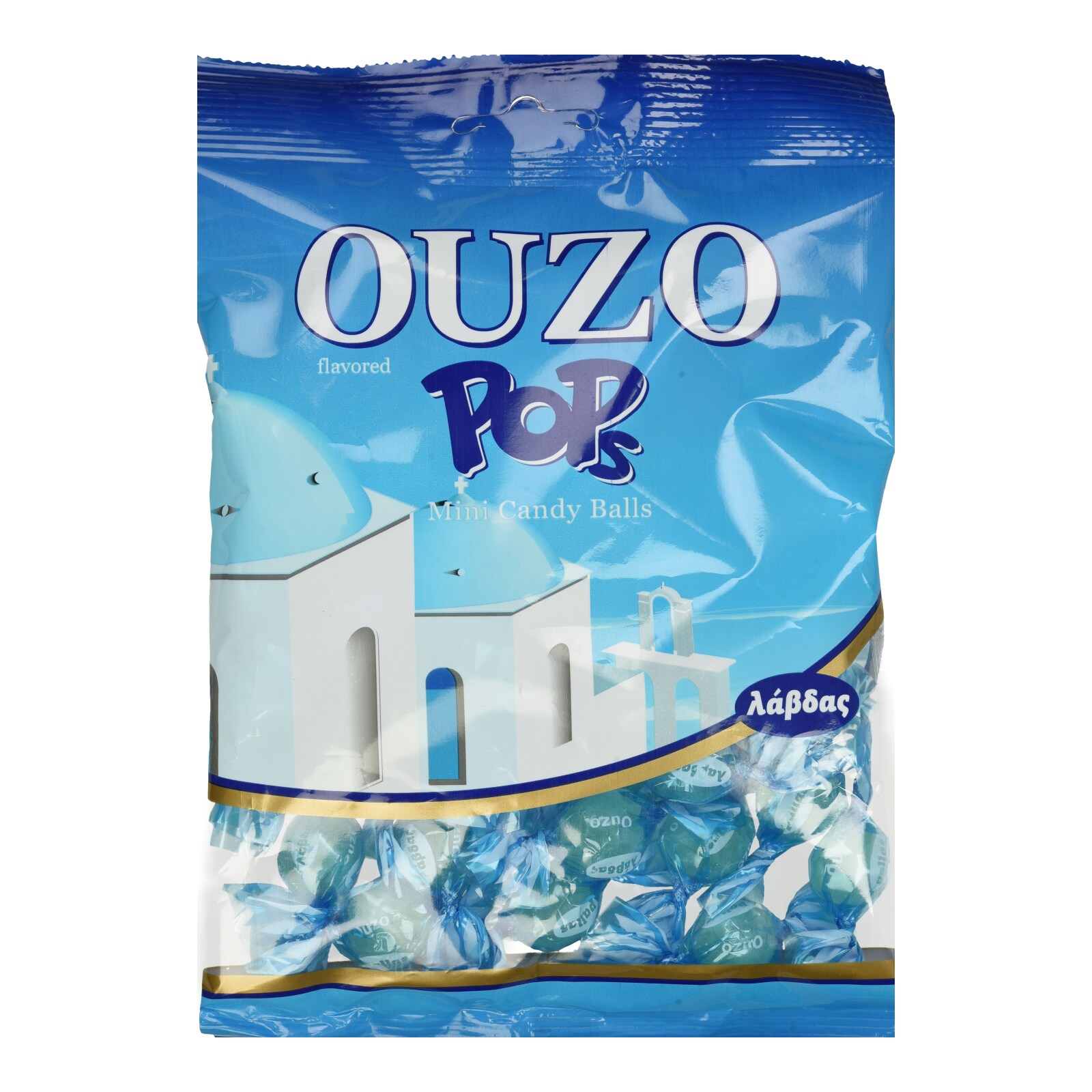 ΛΑΒΔΑΣ Καραμέλες Ούζο Pops 130g